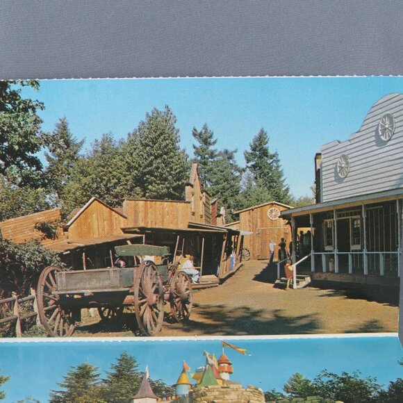 Vintage Postcard Set - Enchanted Forest Turner Oregon 6 Pack - Dexter Press - Picture 2 of 7